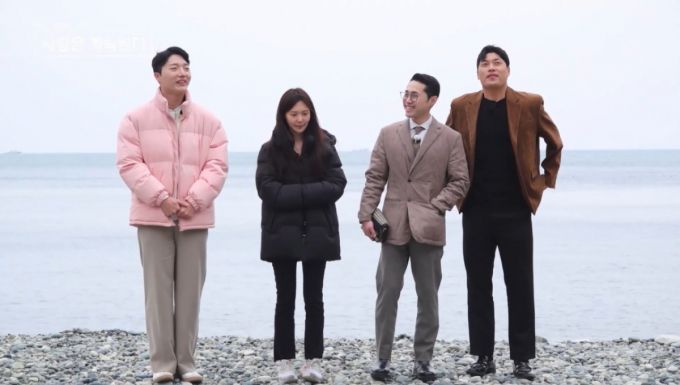 17기 옥순이 24기 광수, 25기 영수, 25기 영철의 선택을 받았다. /사진=SBS Plus, ENA '나는 SOLO, 그 후 사랑은 계속된다' 캡처