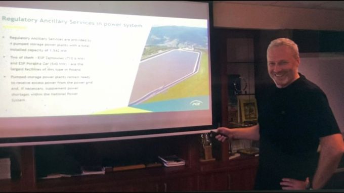 PGE의 야첵 아로노프스키(Jacek Aronowski) 수력발전부 이사