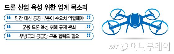 드론 산업 육성 위한 업계 목소리/그래픽=김지영