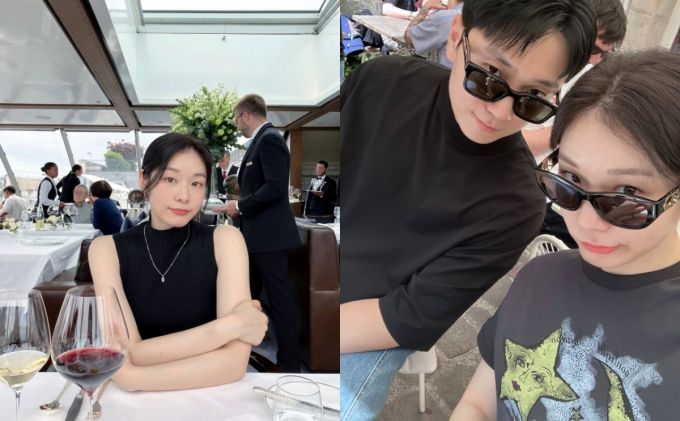 전 피겨스케이팅선수 김연아가 남편인 가수 고우림과의 커플 사진을 대방출했다. /사진=김연아 인스타그램