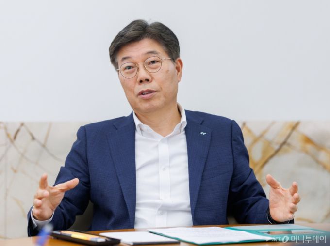 황병우 iM금융지주 회장 인터뷰 /사진=이기범 기자 leekb@