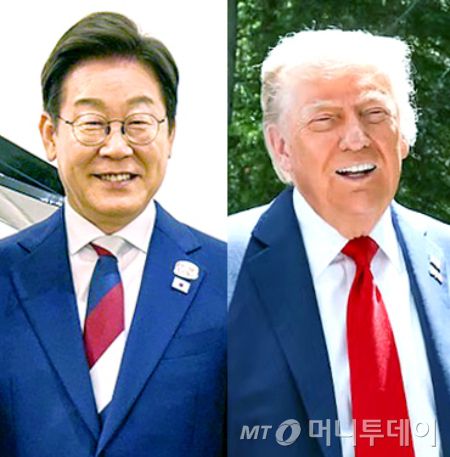 이재명 대통령과 도널드 트럼프 미국 대통령. / 사진=뉴스1