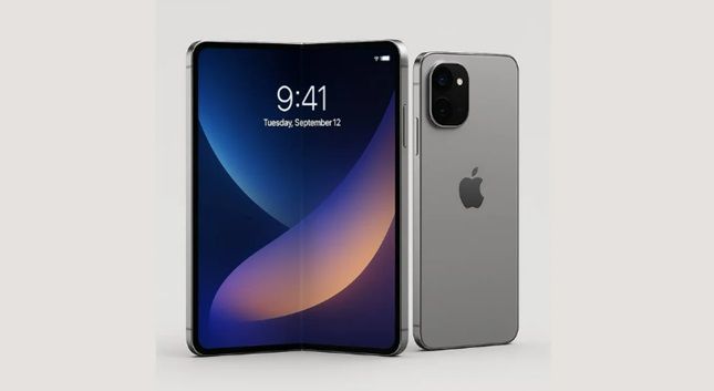 폴더블 아이폰 예상 이미지. /사진=폰아레나