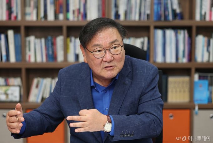 김태년 더불어민주당 의원 인터뷰 /사진=이기범 기자 leekb@