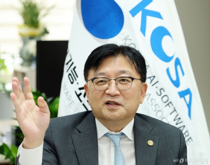 조준희 한국인공지능소프트웨어산업협회(KOSA) 회장 인터뷰 /사진=김창현 기자 chmt@