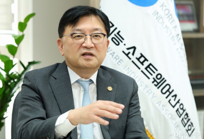 조준희 한국인공지능소프트웨어산업협회(KOSA) 회장 인터뷰 /사진=김창현 기자 chmt@