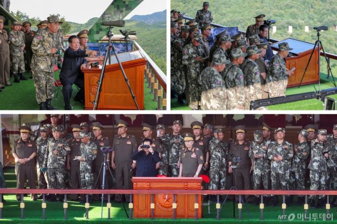 (평양 노동신문=뉴스1) = 북한 노동당 기관지 노동신문은 12일 "지난 11일 조선인민군 대연합 부대 관하 전술적 포병 구분대들의 사격훈련 경기가 진행됐다" 보도했다.   [국내에서만 사용가능. 재배포 금지. DB 금지. For Use Only in the Republic of Korea. Redistribution Prohibited]  rodongphoto@news1.kr  Copyright (C) 뉴스1. All rights reserved. 무단 전재 및 재배포,  AI학습 이용 금지.