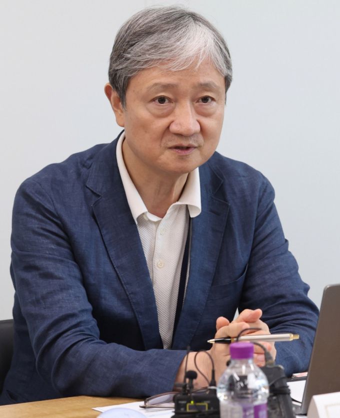 이찬진 국정기획위원회 사회1분과장이 지난달 21일 서울 종로구 국정기획위원회에서 열린 '노동안전보건단체 간담회'에서 인사말을 하고 있다. /사진=뉴시스