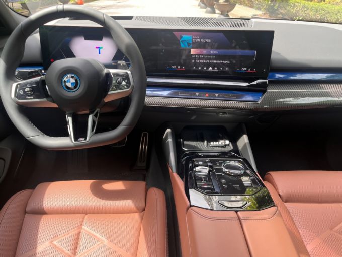 BMW 550e x Drive M 스포트 프로550e x Drive M 스포트 프로 내부/사진= 임찬영 기자