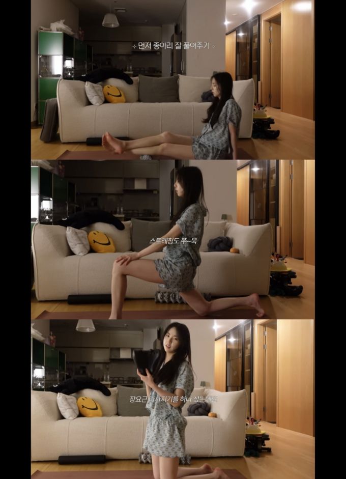 그룹 원더걸스 출신 배우 안소희가 여름철 관리 루틴을 공개했다. /사진=유튜브 채널 '안소희