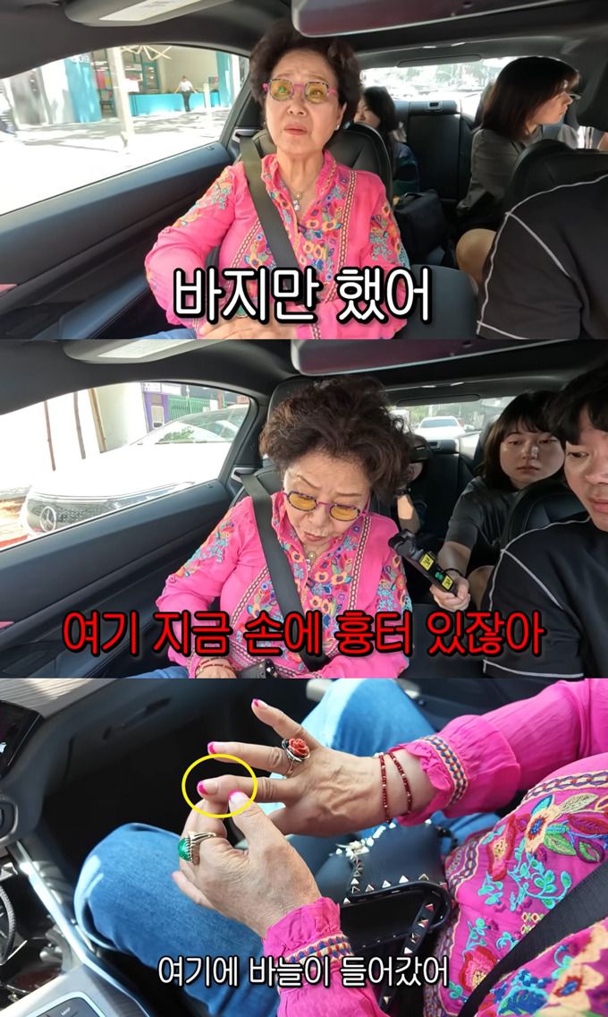 배우 선우용여가 미국 이민 후 시작한 봉제공장 운영을 위해 과거 아파트 4채를 처분했다고 밝혔다. /사진=유튜브 채널 '순풍 선우용여' 영상