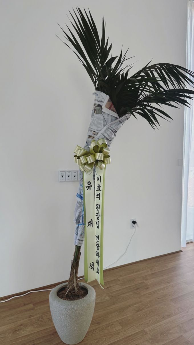 방송인 유재석이 이효리의 요가원 개원을 축하하며 응원의 메시지를 보냈다. /사진=이효리 요가원 인스타그램 스토리