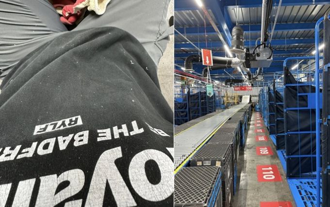 박지현 전 더불어민주당 비상대책위원장이 쿠팡 물류센터에서 단기 아르바이트를 한 후기를 전했다./사진=박 전 위원장 페이스북