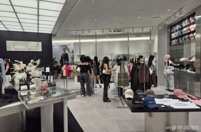 일본 도쿄 시부야의 '마똉킴' 매장./사진=유예림 기자