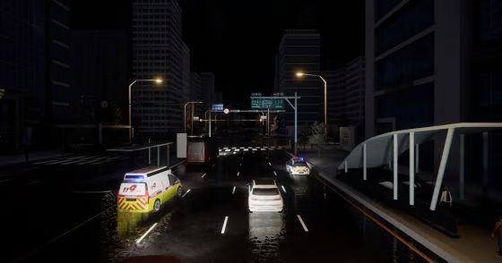 언리얼(Unreal) 엔진을 활용해 자율주행차·ADAS 시스템 안전성을 가상 환경에서 검증하는 시뮬레이터/자료=젠엑시스