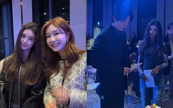 어도어로 복귀하겠다고 선언한 뉴진스 다니엘이 한 자선행사에서 포착됐다. /사진=인스타그램·X(옛 트위터) 갈무리