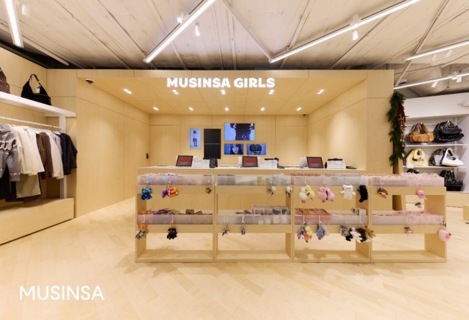 무신사가 여성 패션 전문 큐레이션 공간 '무신사 걸즈 타임스퀘어 영등포점'을 5일 공식 오픈했다. /사진제공=무신사