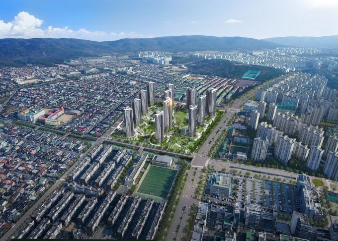 창원 센트럴 아이파크 조감도 /사진제공=HDC현대산업개발