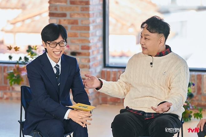 개그맨 김수용(59)이 급성심근경색 회복 후 건강해진 모습을 공개했다. /사진=tvN '유 퀴즈 온 더 블럭' 공식 인스타그램