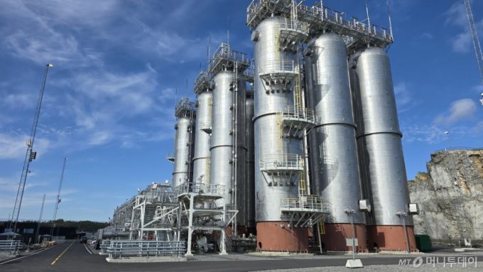 노르웨이 외이가르덴의 노던라이츠(Northern Lights) 탄소포집 터미널 /사진=김도균 기자