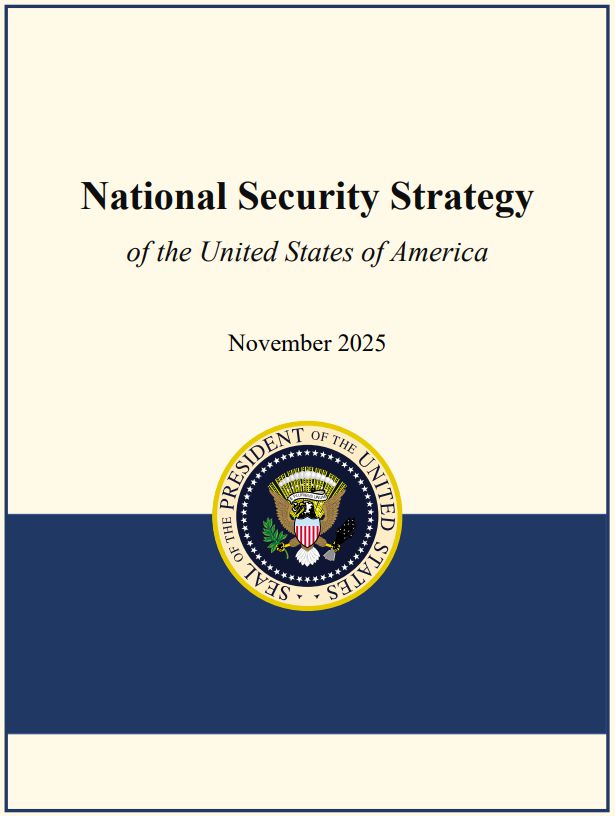 미국 트럼프 2기 행정부가 지난 5일(현지시간) 발표한 미국의 국가안보전략(NSS) / 사진=미국 백악관