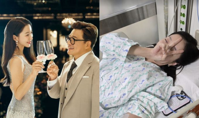 윤정수 아내 원진서가 결혼 일주일 만에 응급실을 찾은 근황이 전해졌다. /사진=인스타그램 갈무리