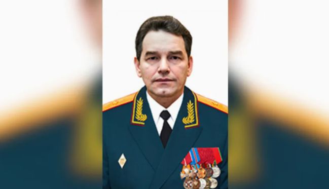 22일(현지시간) 러시아 모스크바에서 차량 폭탄 테러로 사망한 러시아군의 파닐 사르바로프 중장 /사진=러시아 국방부