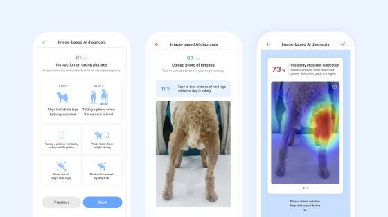 라이펫 앱 작동 장면/사진=십일리터