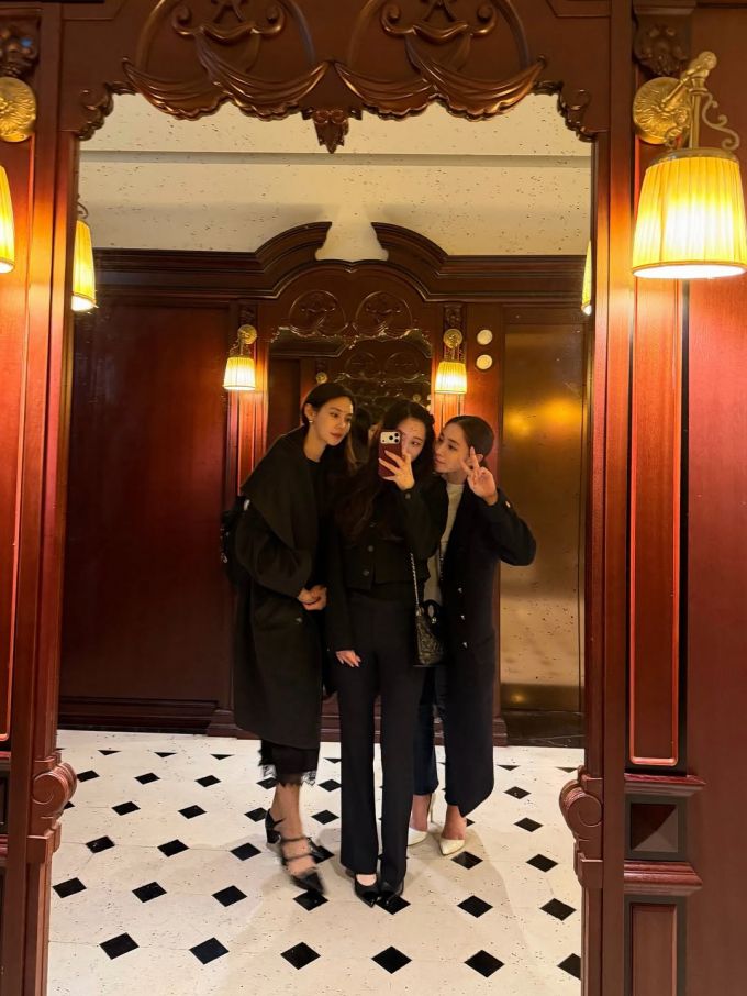 (왼쪽부터) 방송인 안현모, 인플루언서 이주영, 배우 이민정 /사진=이주영 인스타그램