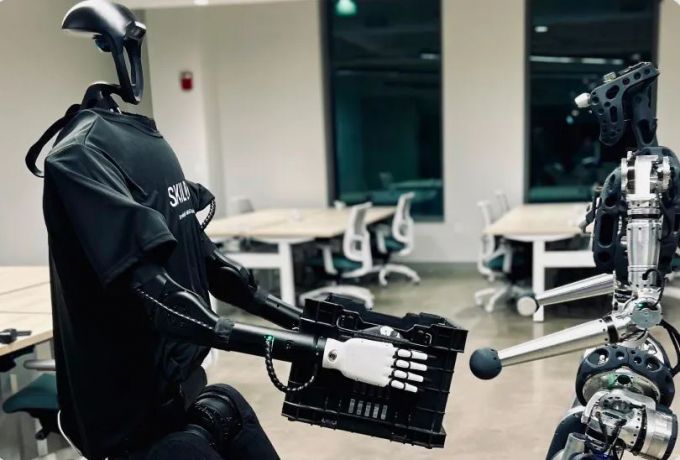 로봇용 AI 파운데이션 모델을 개발하는 스타트업 '스킬드AI'(Skild AI)는 최근 14억달러(약 2조원) 규모 시리즈 C 투자 라운드를 마무리했다. /사진=스킬드AI