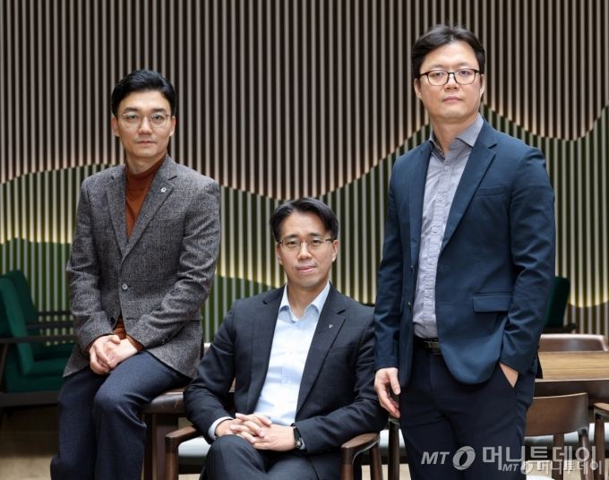 왼쪽부터 신관식 우리은행 신탁부 가족신탁팀 팀장, 이환주 하나은행 패밀리센터 센터장, 정승조 기업은행 WM사업부 차장. /사진=김창현 기자 chmt@