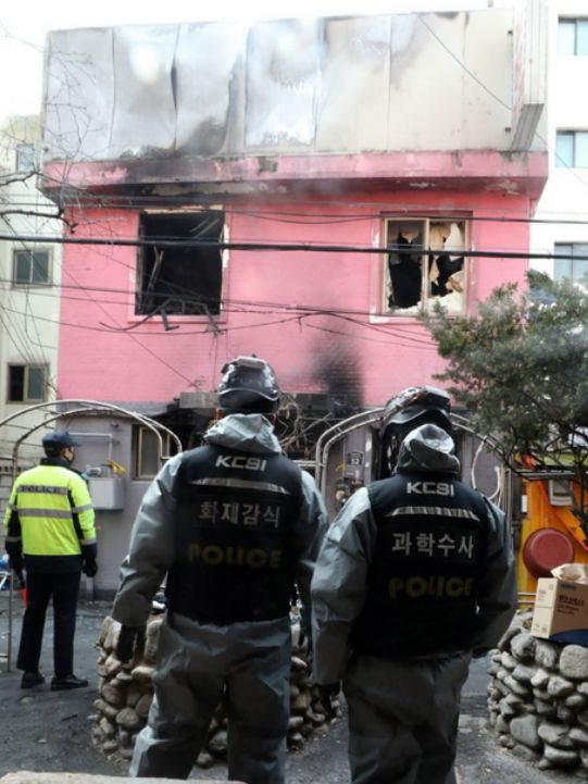 2018년 1월 서울 종로구 한 여관에서 방화 사건이 발생해 10명의 사상자가 나왔다. /사진=뉴시스