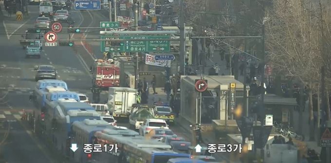 /사진=경찰청 도로 CCTV 캡처.