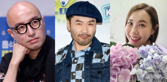 왼쪽부터 방송인 홍석천, 노홍철, 이희경./사진=머니투데이DB, 이희경 인스타그램