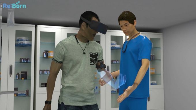 잘려나간 왼팔에 가상의 신체 부위를 만들고 인식하는 모습. /사진=Kovac