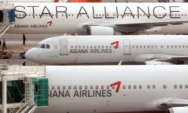 아시아나항공 항공기들. /연합뉴스