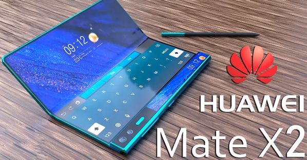 화웨이 메이트X2 렌더링 이미지./유튜브 캡처