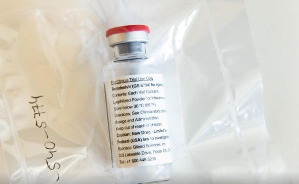 미국 제약사 길리어드의 코로나 치료제 렘데시비르./로이터 연합뉴스