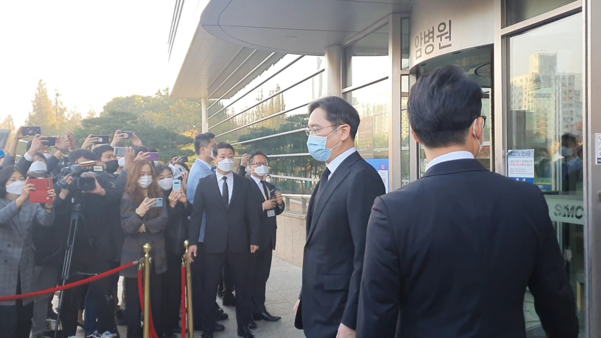 28일 오전 이재용 삼성전자 부회장이 고(故) 이건희 삼성그룹 회장의 영결식에 참석했다. /정민하 기자