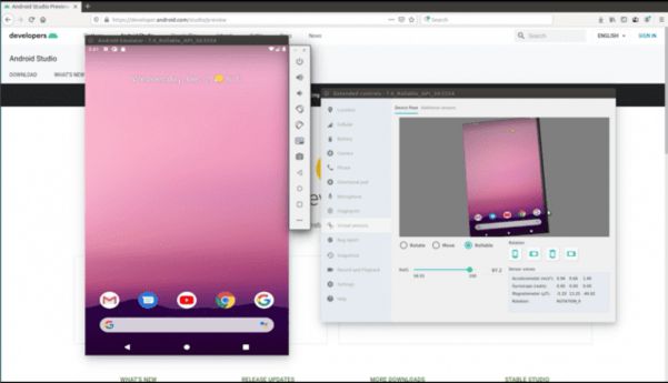 LG 롤러블 스마트폰 에뮬레이터. /LG전자