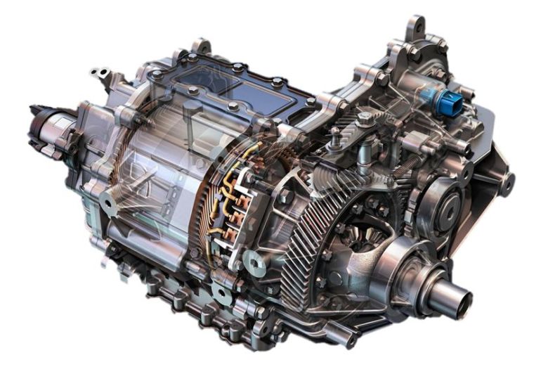 LG가 만들고 있는 전기차용 구동모터. /LG전자 제공