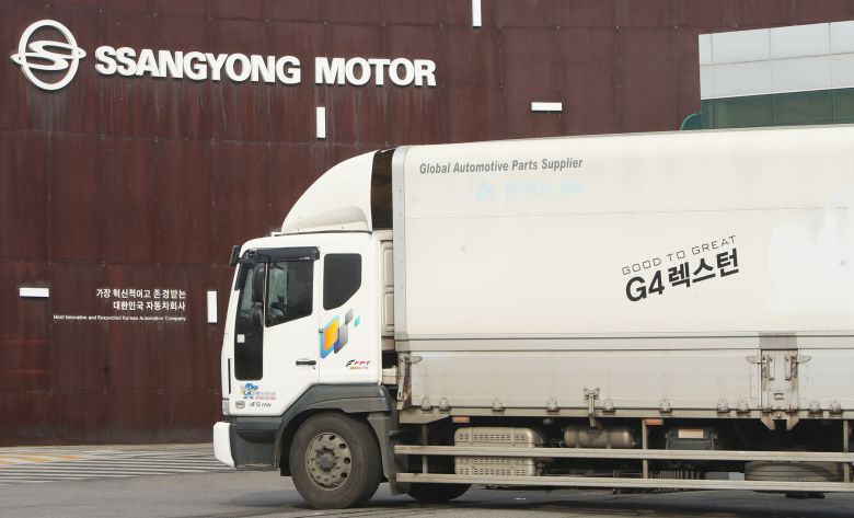 경기도 평택시 쌍용자동차 평택공장 정문 모습./연합뉴스