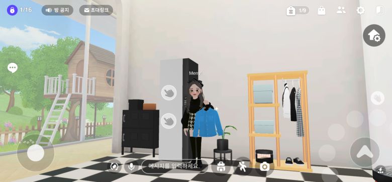 메타버스 플랫폼 제페토(ZEPETO)에서 구현된 삼성전자 '마이 하우스', /삼성전자