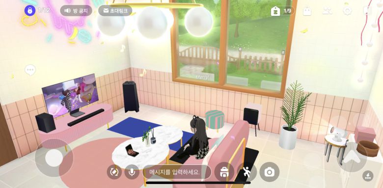 메타버스 플랫폼 제페토(ZEPETO)에서 구현된 삼성전자 '마이 하우스', /삼성전자