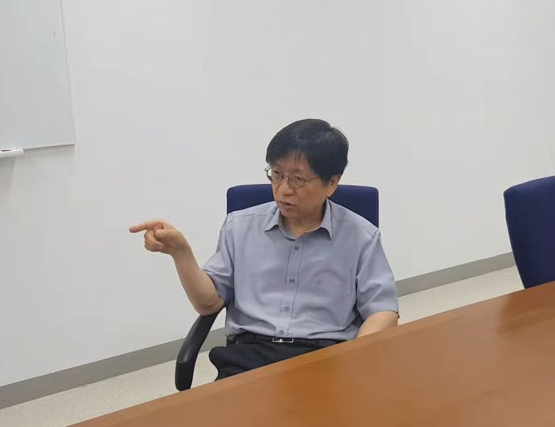 지난달 23일 서울 안암 고려대학교 하나과학관에서 만난 최의주 고려대 생명과학부 교수./최정석 기자