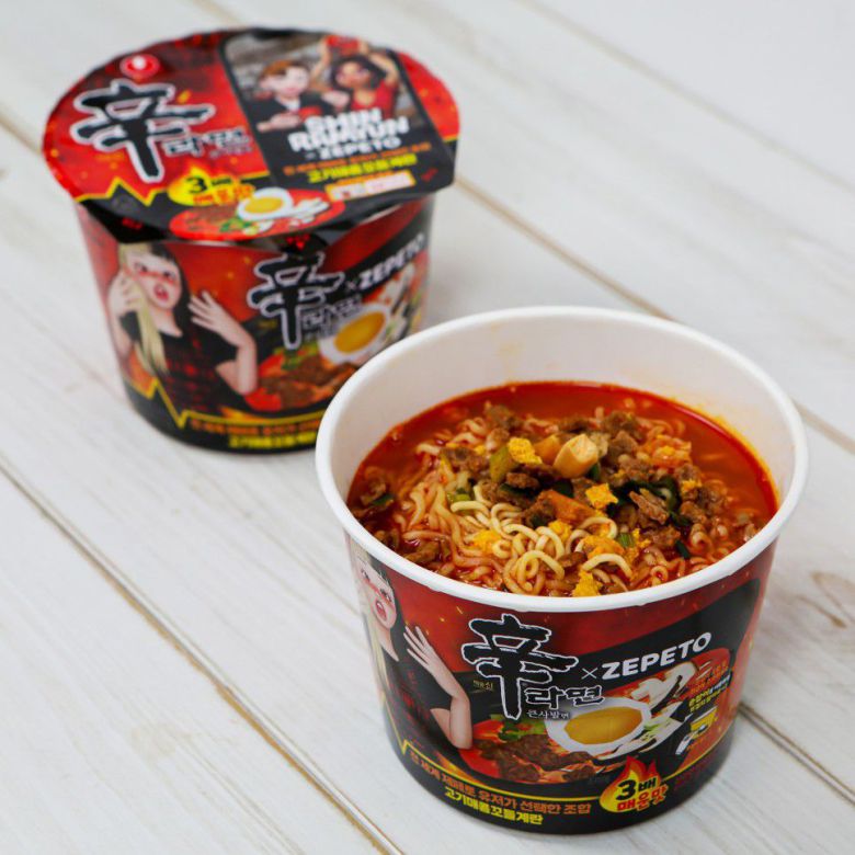 ‘신라면 제페토 큰사발’. /농심