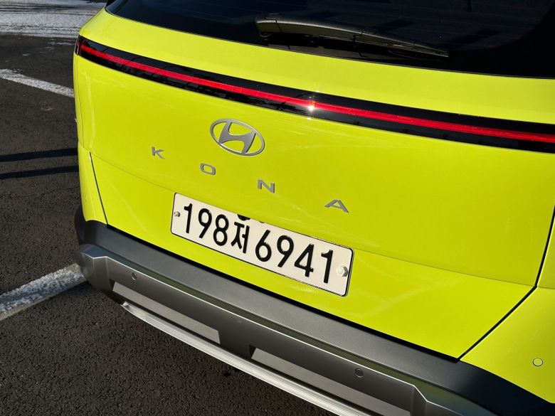 2세대 신형 코나 1.6L 가솔린 터보. /박진우 기자