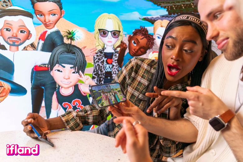 SK텔레콤이 지난해 11월 메타버스 플랫폼 이프랜드를 북미, 유럽, 중동, 아시아 등 49개국에 동시 출시했다. /SK텔레콤 제공