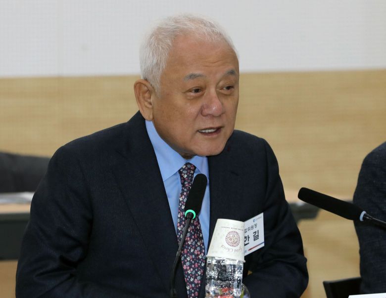 김한길 국민통합위원장. /뉴스1