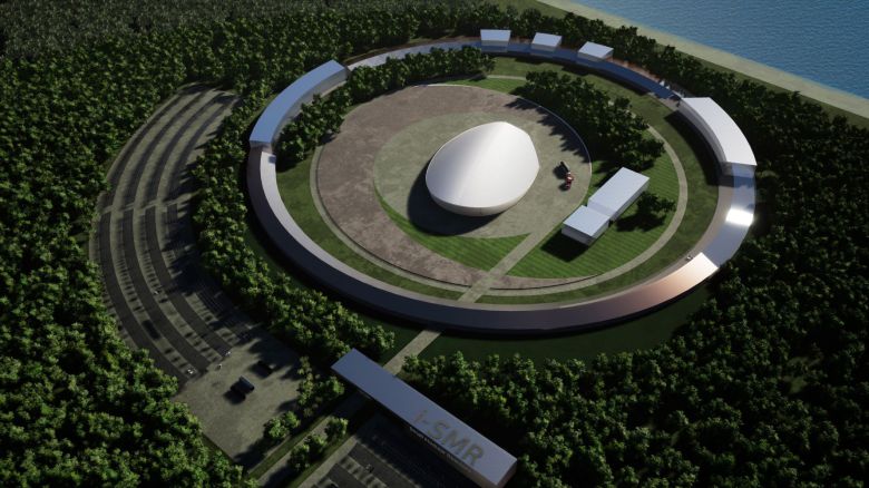 혁신형 SMR 조감도(사진출처 : 한국수력원자력(주))/대우건설 제공